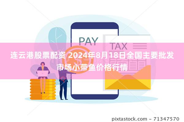 连云港股票配资 2024年8月18日全国主要批发市场小带鱼价格行情