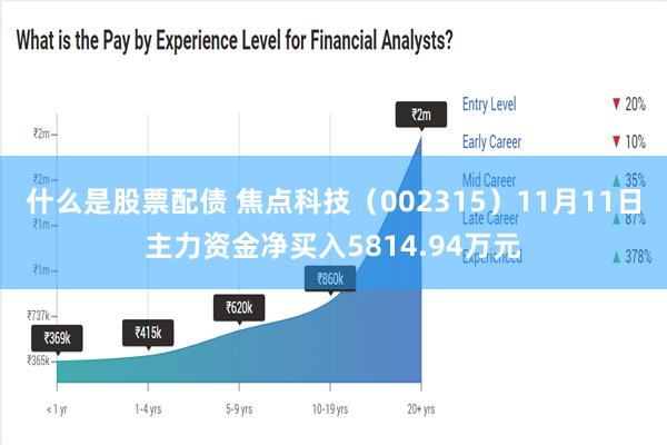 什么是股票配债 焦点科技（002315）11月11日主力资金净买入5814.94万元