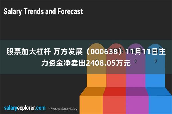 股票加大杠杆 万方发展（000638）11月11日主力资金净卖出2408.05万元